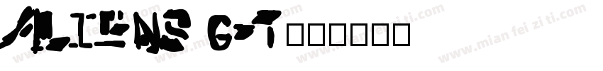 ALIENS GT字体转换